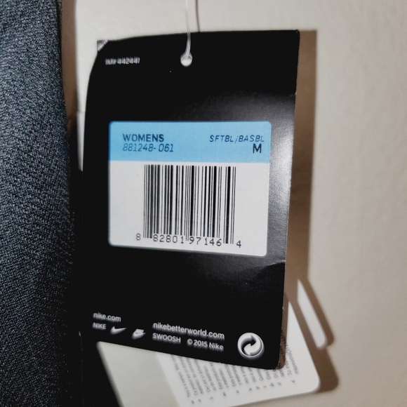 Nike NWT Short Sleeve Button Down Softball Jersey 155 - Picture 7 of 9